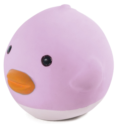 Игрушка для собак мелких пород из латекса "Утенок", d45мм, серия MINI DOGS, Triol