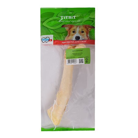 Лакомство для собак Titbit Нога баранья с копытом M/117 г