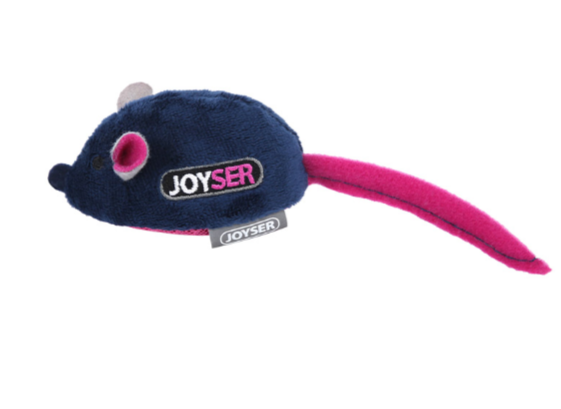 Игрушка для кошек JOYSER Cat Motion Мышка со звуковым чипом синяя, 16 см