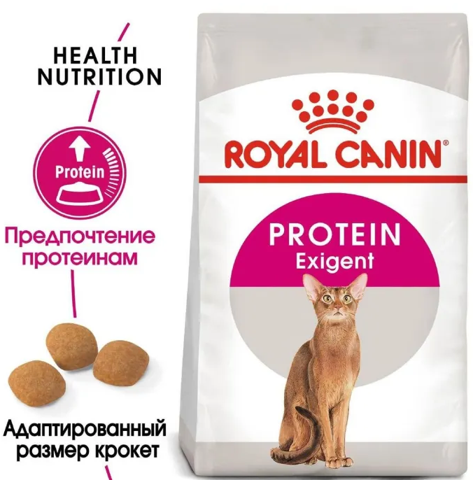 Корм Royal Canin Protein Exigent для требовательных к ВКУСУ корма 400 г