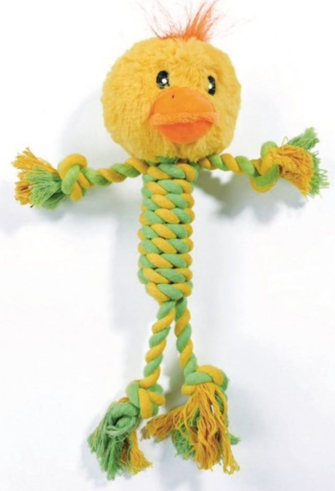 M-PETS Игрушка мягкая для собак Утенок Мило, 33 см