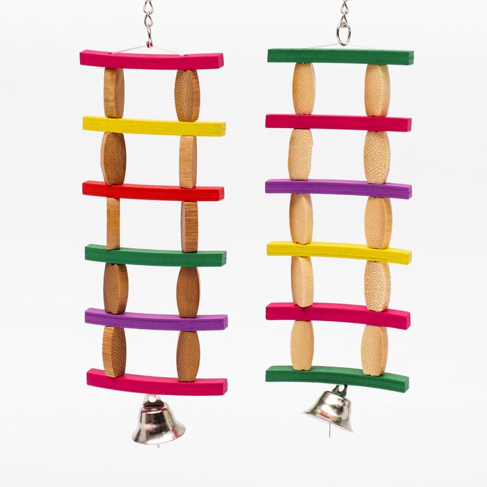 Игрушка для птиц &quot;Лесенка&quot;, микс