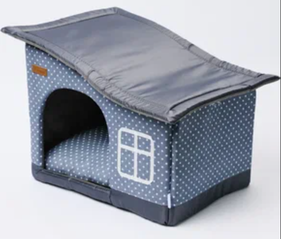 10686 Домик Loori будка "Челси" серый 4645841106861