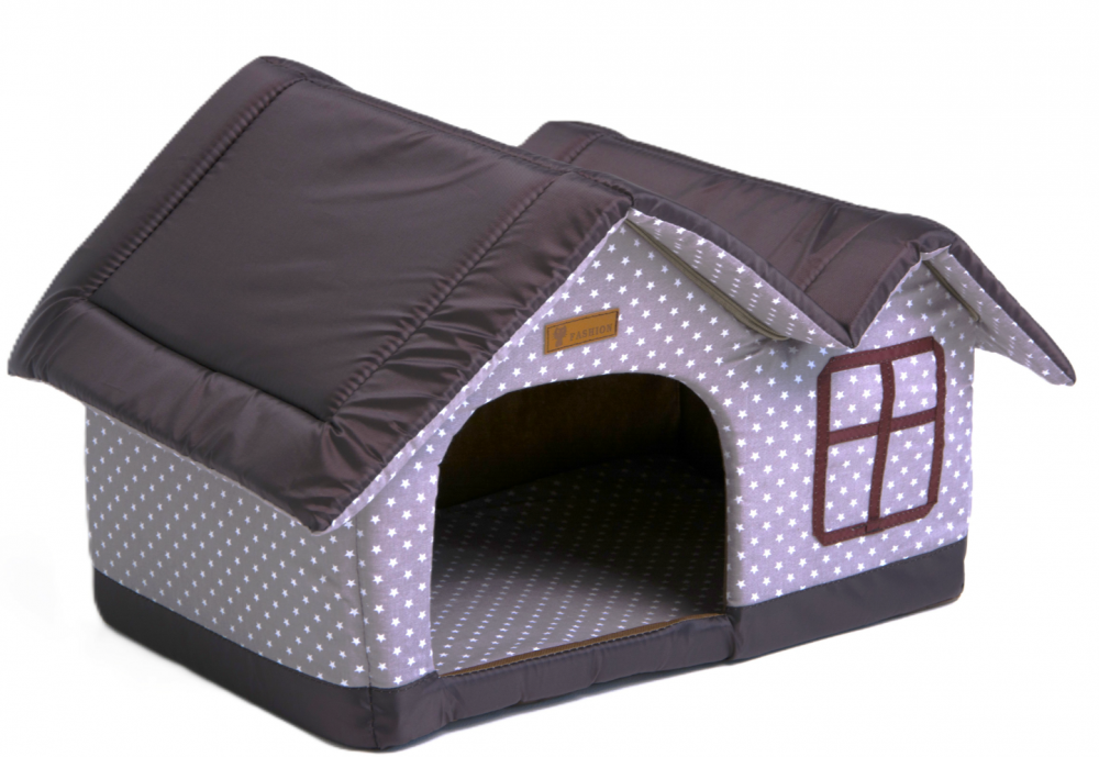 Лежанка Лури 10452 Домик Челси с двойной крышей 50*35*30