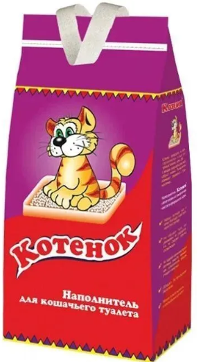 Наполнитель Котенок Комкующийся 3,5 л