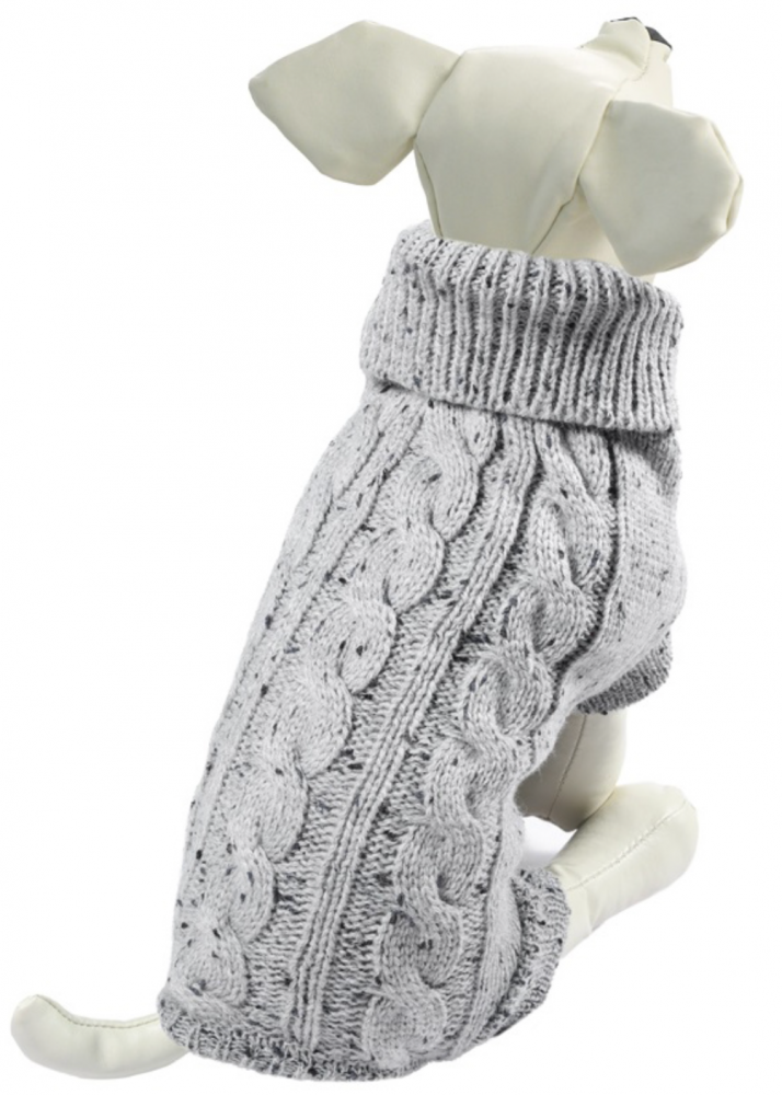 Triol свитер "Косички", L, размер 35 см, серый