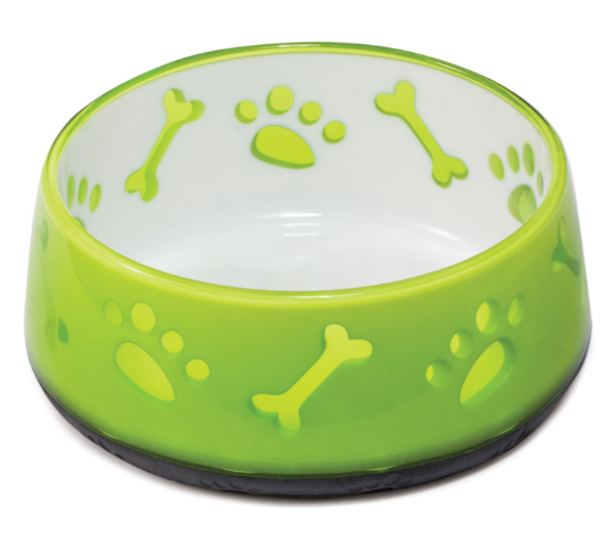 Миска пластиковая на резинке утяжеленная "Градиент", 0,3л, Triol