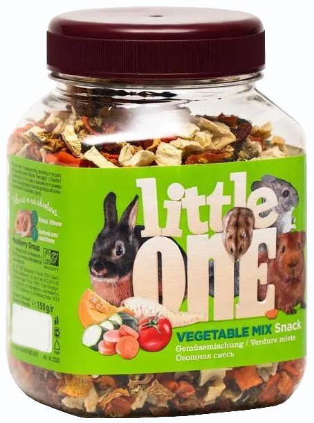 Овощная смесь Little One. Лакомство для всех видов грызунов