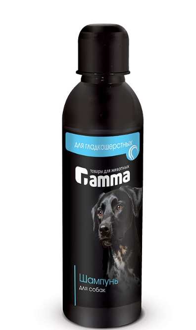 Шампунь Гамма для гладкошерстных собак, 250 мл