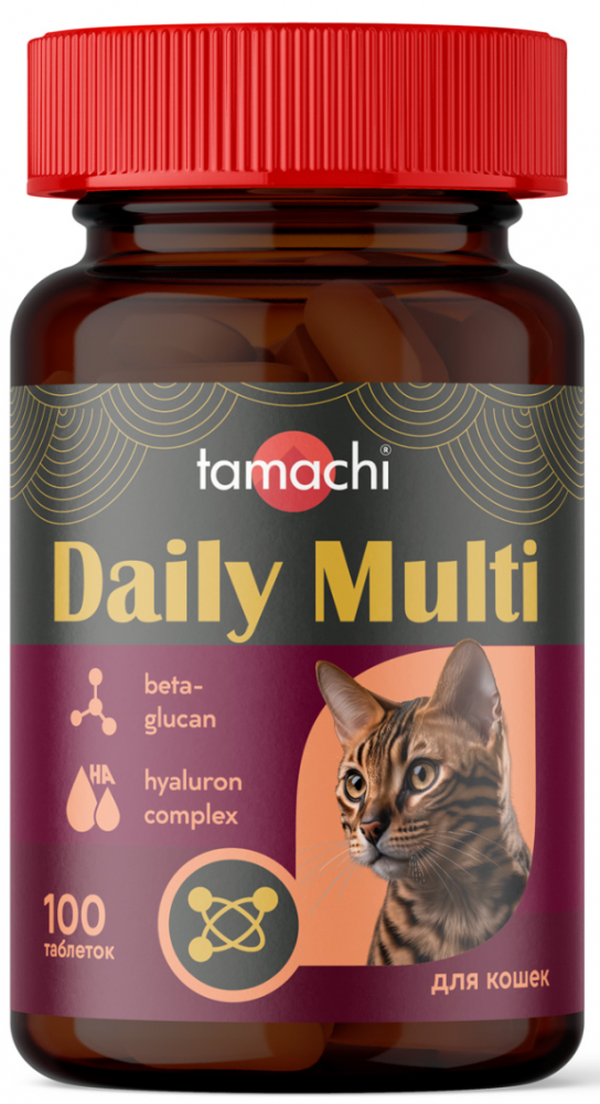 Витамины для кошек Tamachi Multi  для иммунитета 100 шт