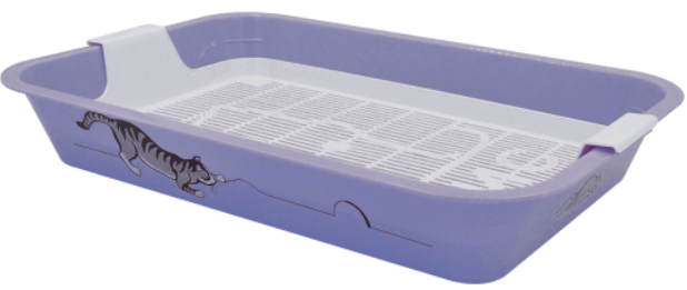 Туалет "Кис" с сеткой большой с рисунком 40*26,5*6,5см