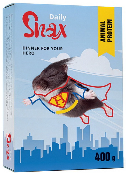 Корм Snax Daily для хомяков, 400 г