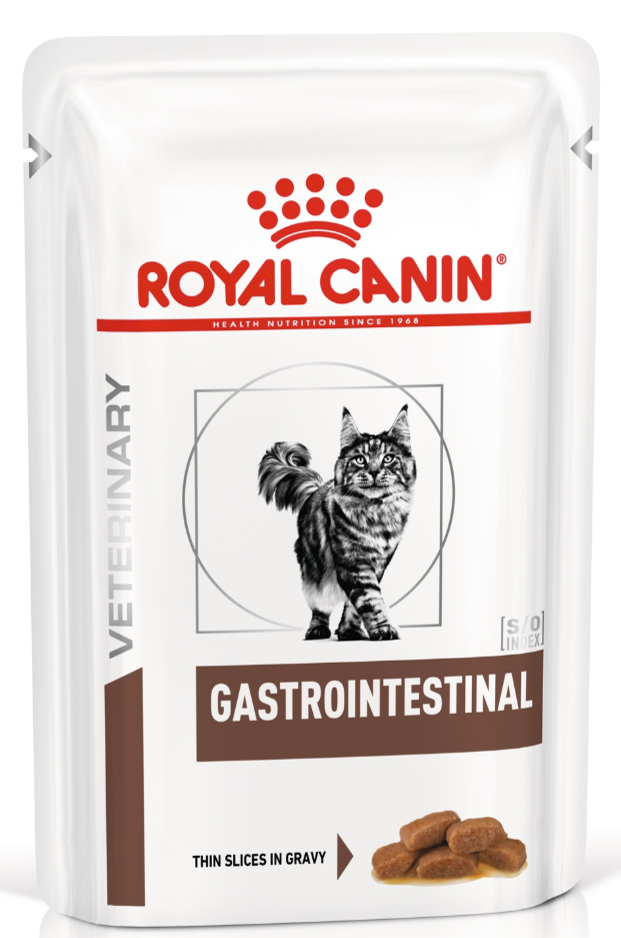 Влажный корм Royal Canin (вет. консервы) кусочки в СОУС для кошек при лечении ЖКТ 85 г