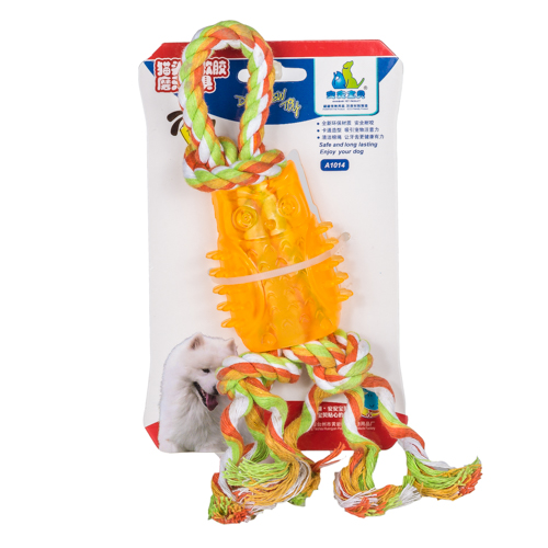 Игрушка для собак Dental Сова на веревке