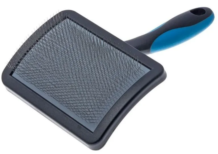 Пуходерка DeLIGHT пластик мягкий корд малая