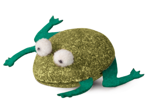 Игрушка для кошек из прессованной кошачьей мяты "Лягушка", 50мм, Triol