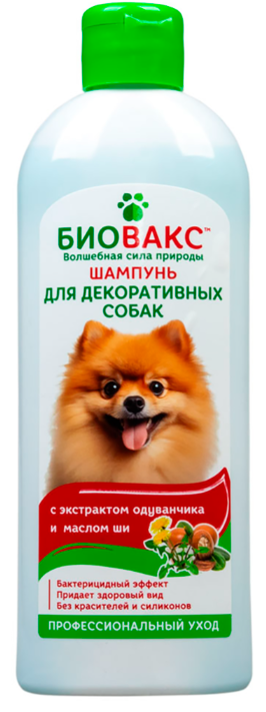 Шампунь для собак Биовакс декоративных пород 355 мл