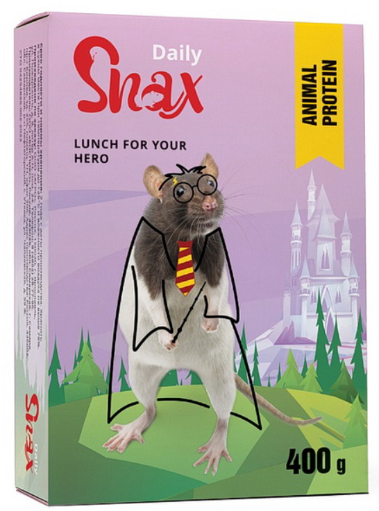 Корм Snax Daily для крыс, 400 г