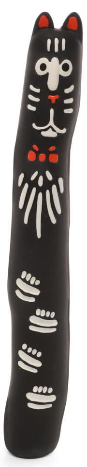 Игрушка для собак из латекса "Чёрный кот", 225мм