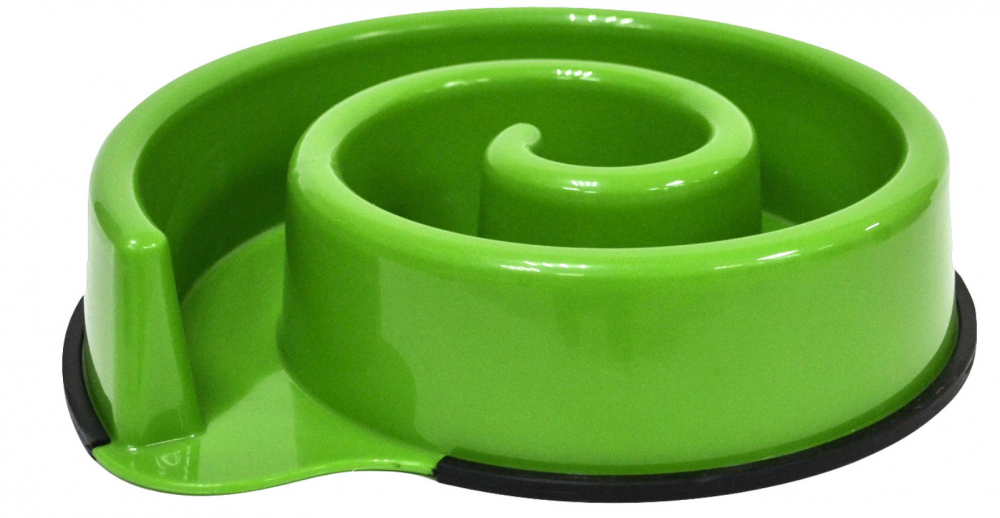 ЧК миска для животных, для медленной подачи корма, 26х6 см