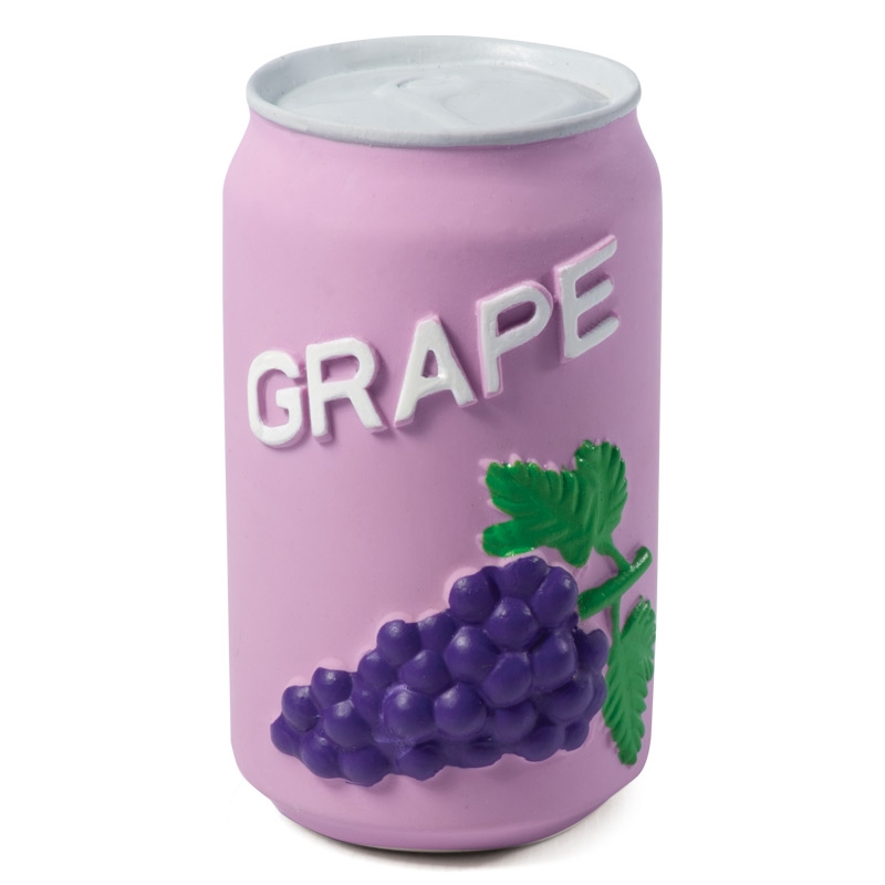 Игрушка MINI DOGS для собак мелких пород из латекса "Виноградный сок", 80мм