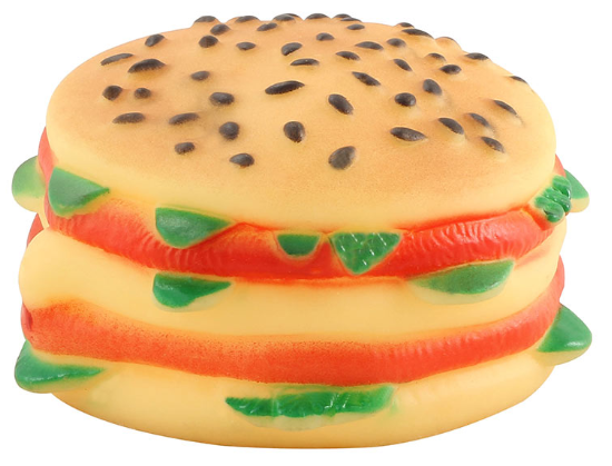 Игрушка для собак "Чизбургер", 90мм, Triol