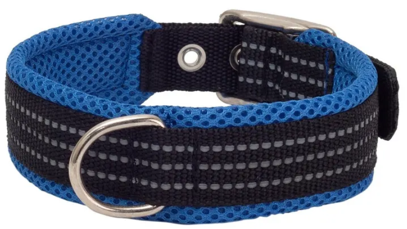 Ошейник нейлоновый с мягкой подкладкой 25мм,39-45см