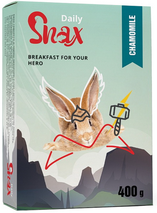 Корм Snax Daily для кроликов, 400 г