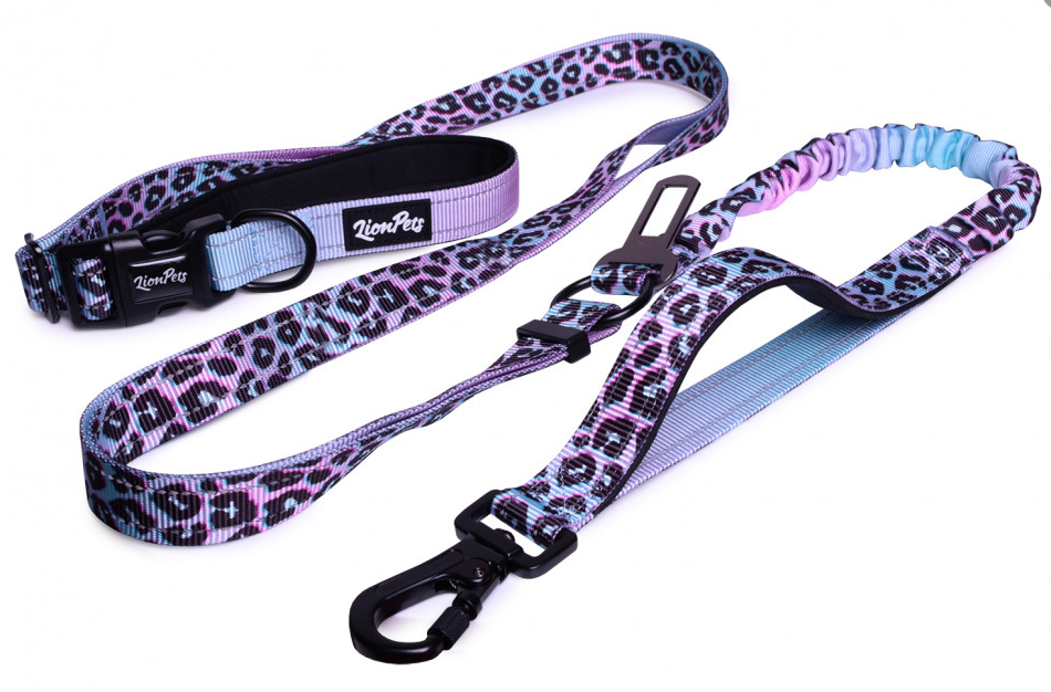 Поводок-перестёжка для собак LionPets LP-701-5 (Размер XL длина 2.5-3.95 метров)