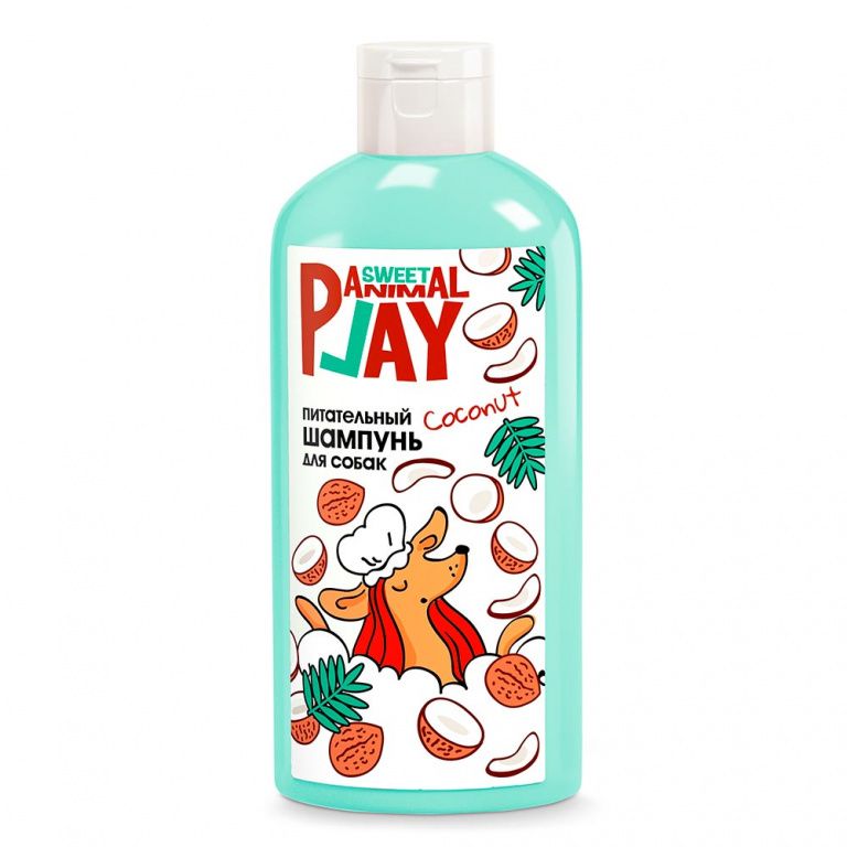 Шампунь для собак Animal Play Sweet "Ямайский кокос" питательный 300 мл