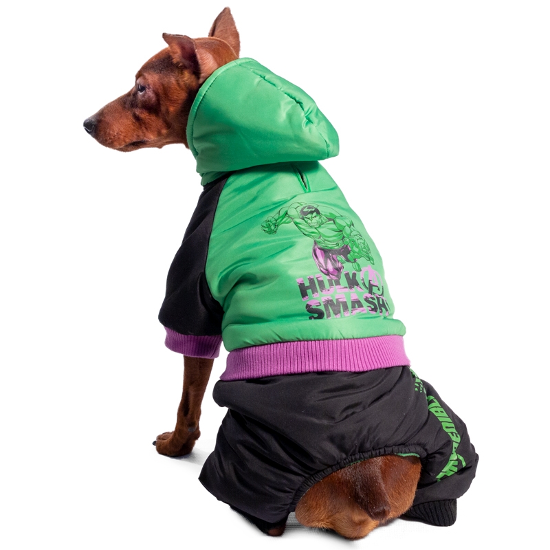 Disney, серия Marvel, комбинезон зимний Халк, размер XS, 20 см