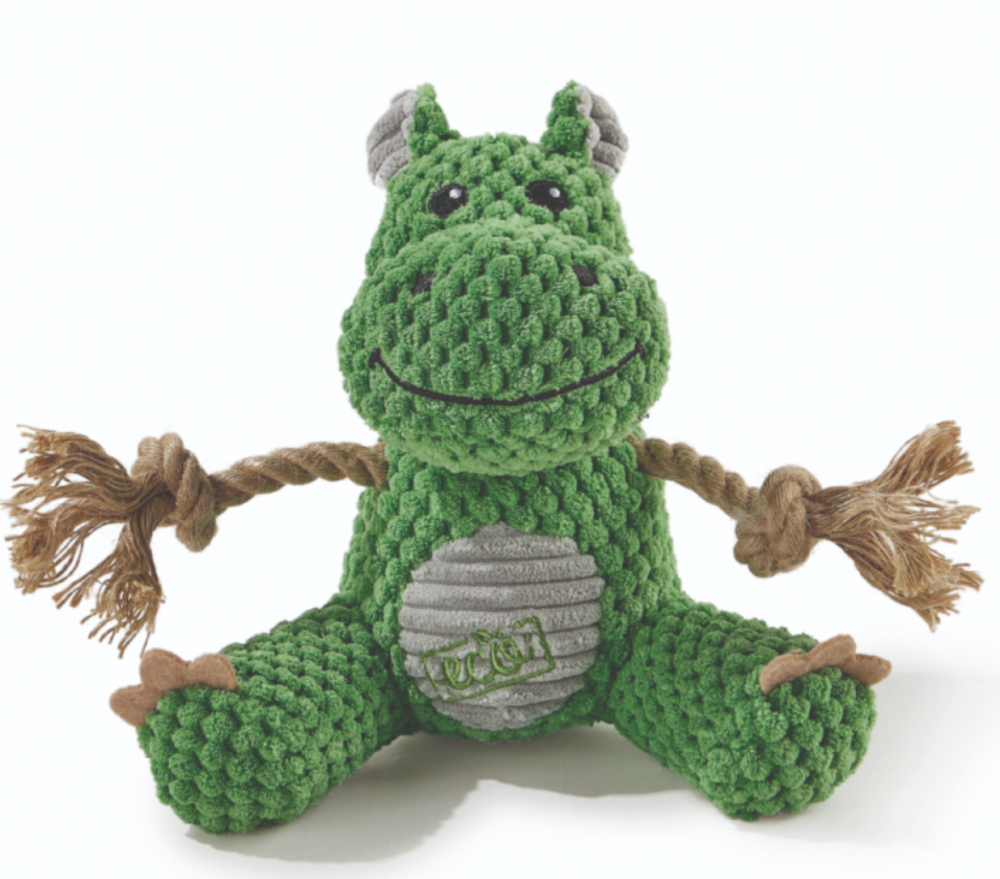 Игрушка мягкая для щенков TERRA TOTO бегемот 17см Mpets