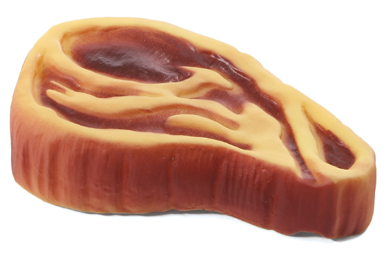 Игрушка для собак "Стейк", 100мм, Triol