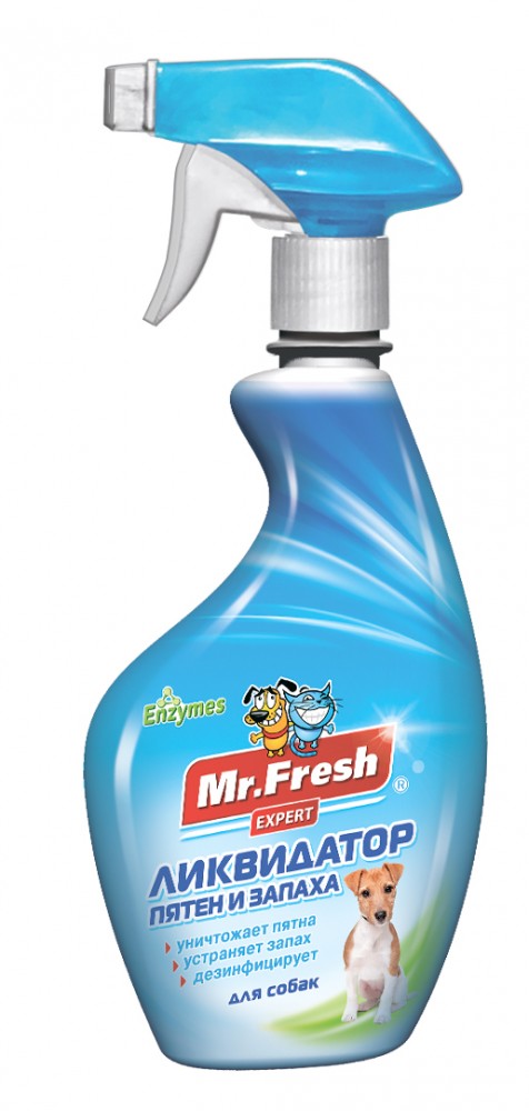 Mr.Fresh Expert (Neoterica) ликвидатор пятен и запаха 3в1 для собак, 500 мл