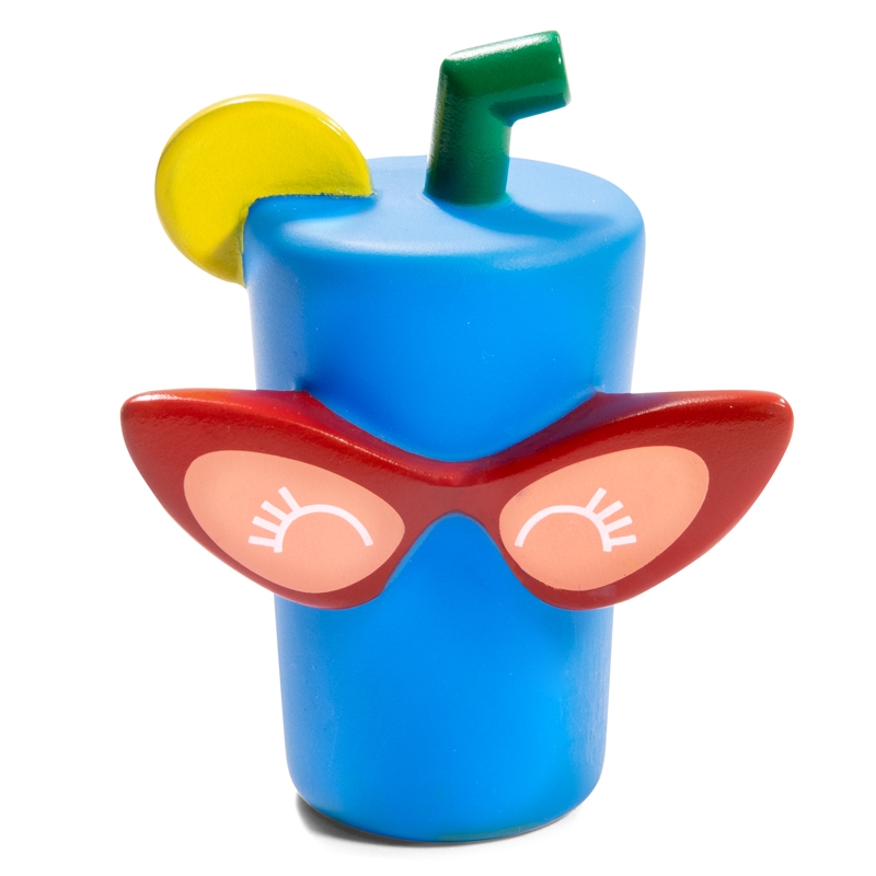 Triol MINI DOGS игрушка для собак мелких пород из винила "Коктейль", 85 мм