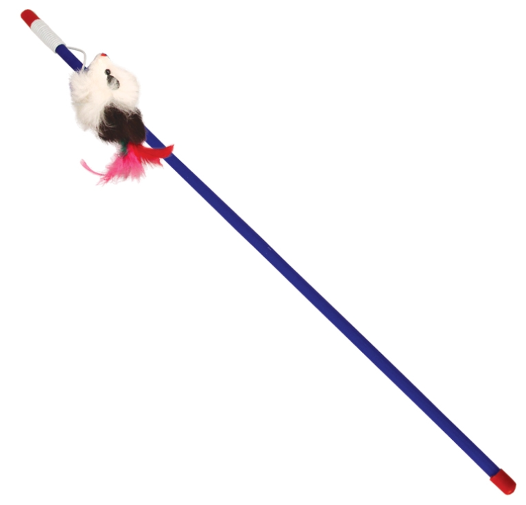 Triol удочка-дразнилка "Мышка", 65/500 мм