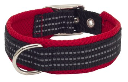 КАСКАД Ошейник нейлоновый с мягкой подкладкой 20 мм,27-43см