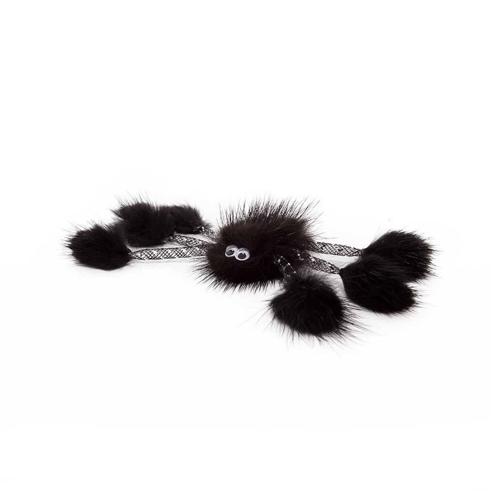 Tappi игрушка паук "Раш", из натурального меха норки