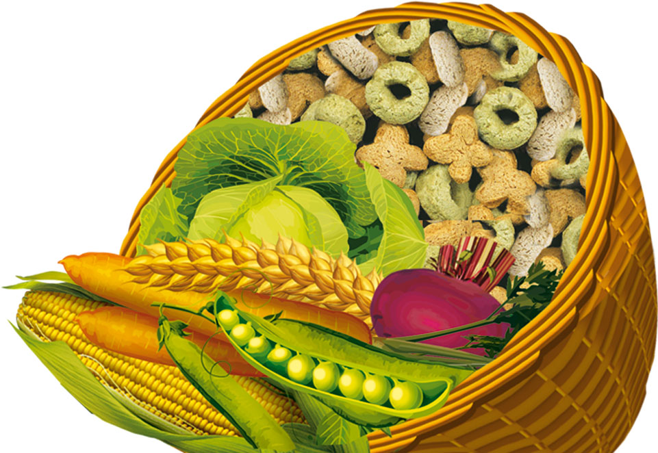 Корм-лакомство Грызунчик 4 (Зоомир) для кроликов и грызунов "Овощное ассорти", 200 г