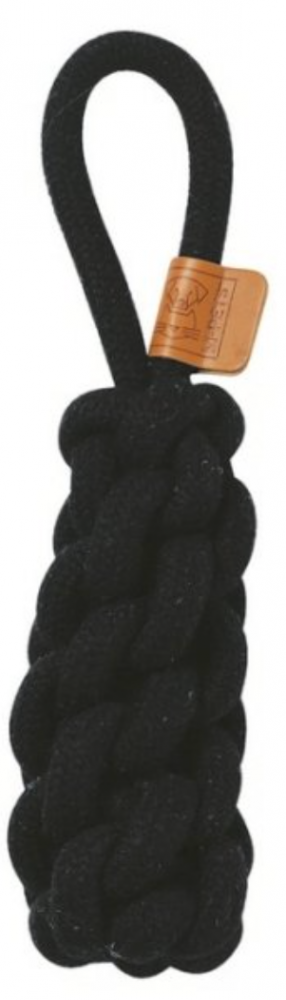 M-PETS Игрушка для собак СОТО перетяжка, 22 см, цвет черный