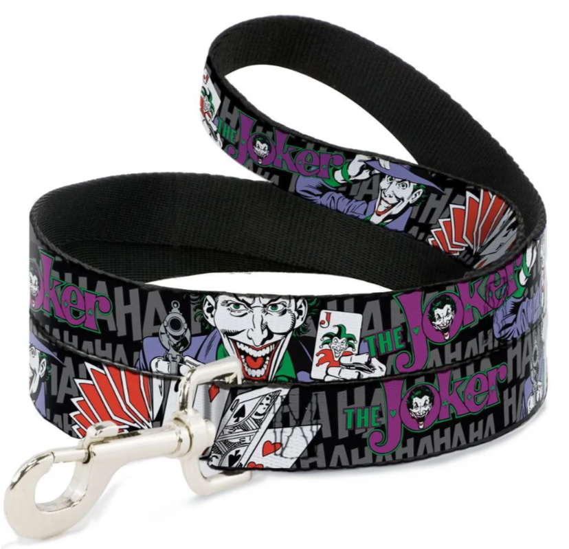 Поводок для собак Buckle-Down "Джокер с картами" мультицвет , 120 см
