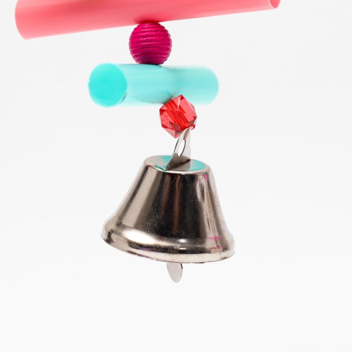 Игрушка для птиц Ступеньки, микс