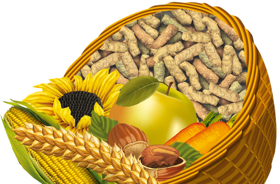 Корм-лакомство Грызунчик 1 (Зоомир) для кроликов и грызунов "Хрустящие гранулы", 150 г