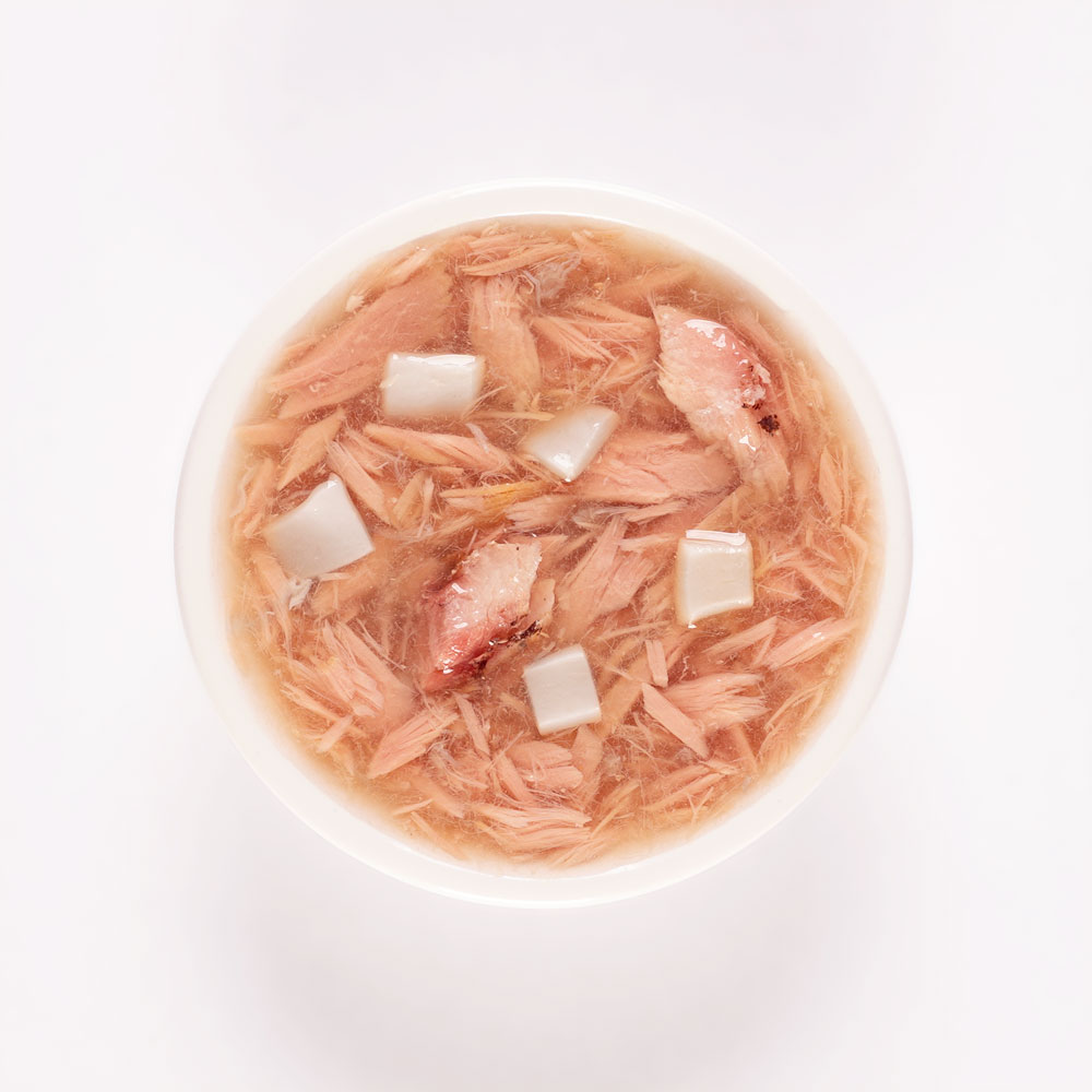 Влажный корм Деревенские лакомства &laquo;Суп из тунца с кальмаром и макрелью&raquo; 35 г