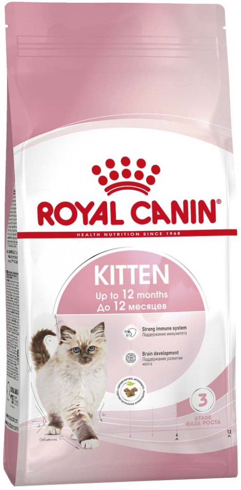 Корм Royal Canin Kitten для котят от 4 до 12 мес