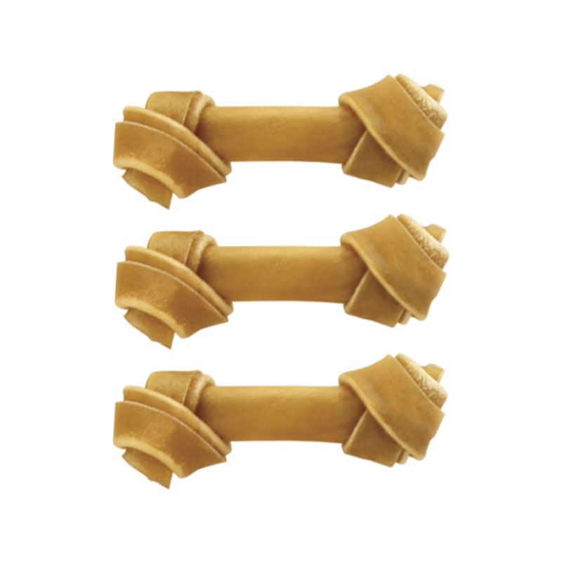 Косточки жевательные DENTAL узловые, 10см, 90-105г (уп.3шт.)