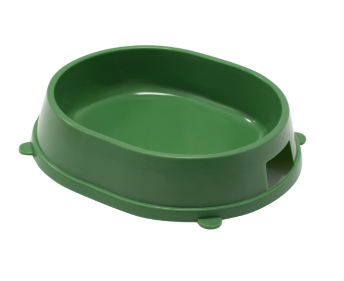 Миска для кошек и собак Triol пластиковая "Карамель", 0,2л. Цвет микс