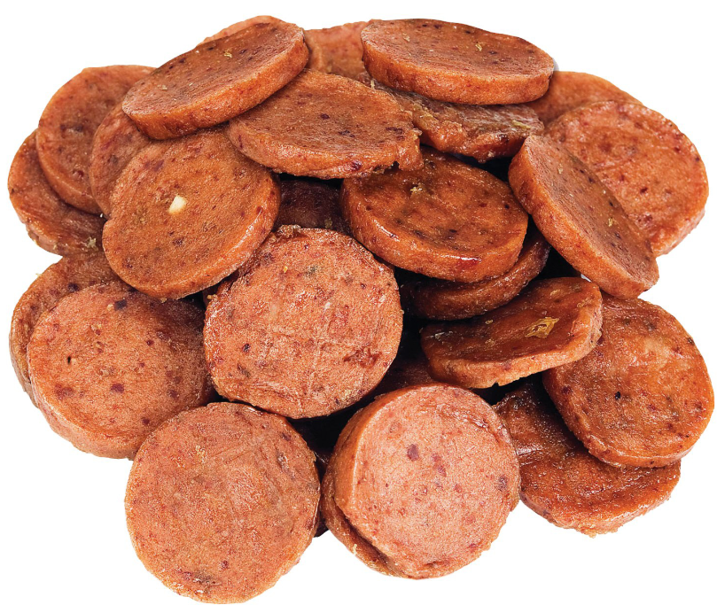 Лакомства для собак Деревенские лакомства нежные Медальоны с мясом страуса, 90 г