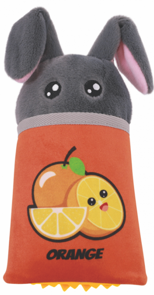 M-PETS Игрушка мягкая для собак SNACK ATTACK Оскар с дозатором угощений