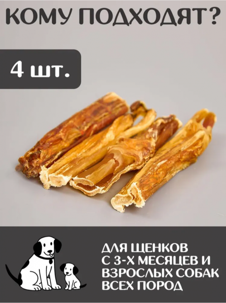 Лакомства For Rodent Dog конское сухожилие 10nсм 100 г для собак
